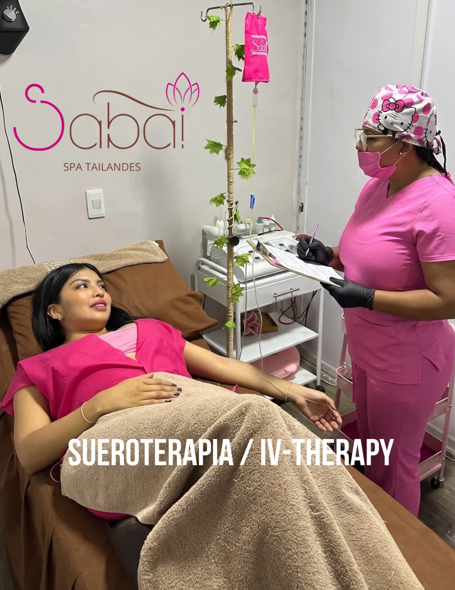 Sueroterapia / IV-Therapy en Sabai Spa Tailandés Cali